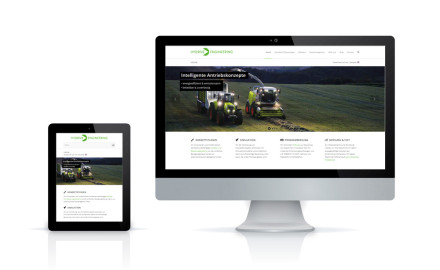 Responsive Site für Hydrive Engineering